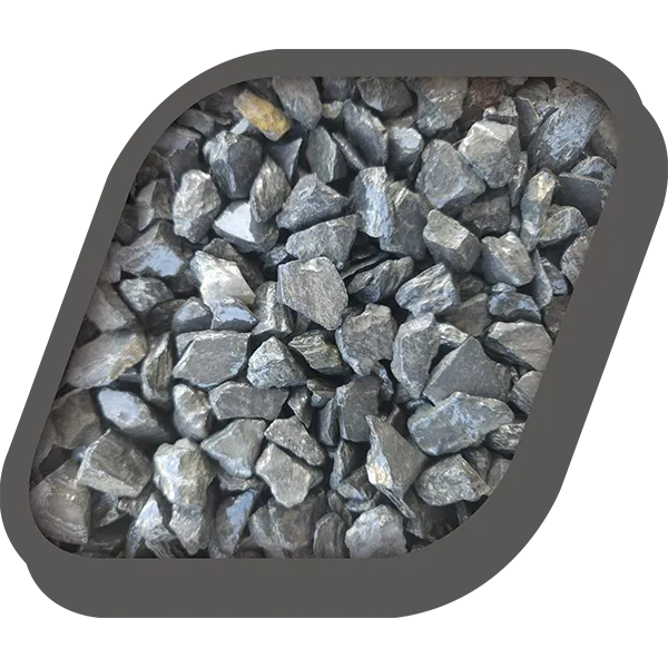 Graviers basalte noir mouillé