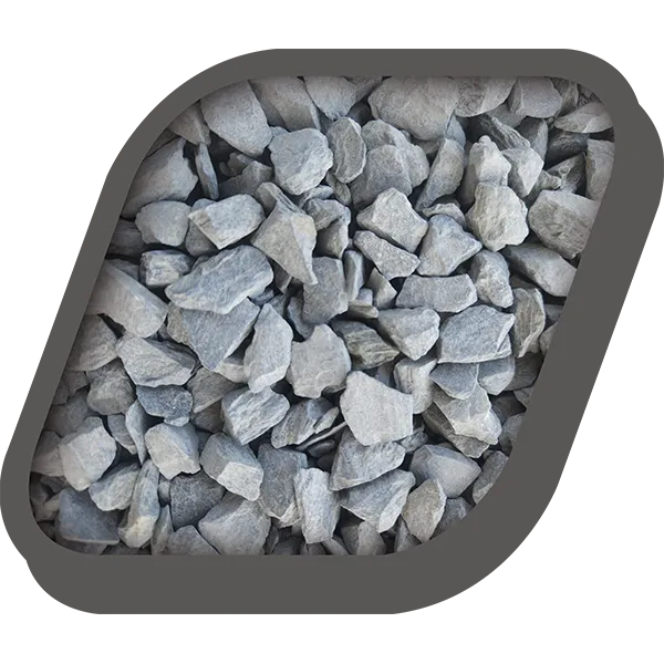 Graviers basalte noir sec