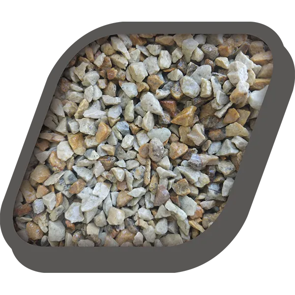 Quartz beige de Scrignac mouillé